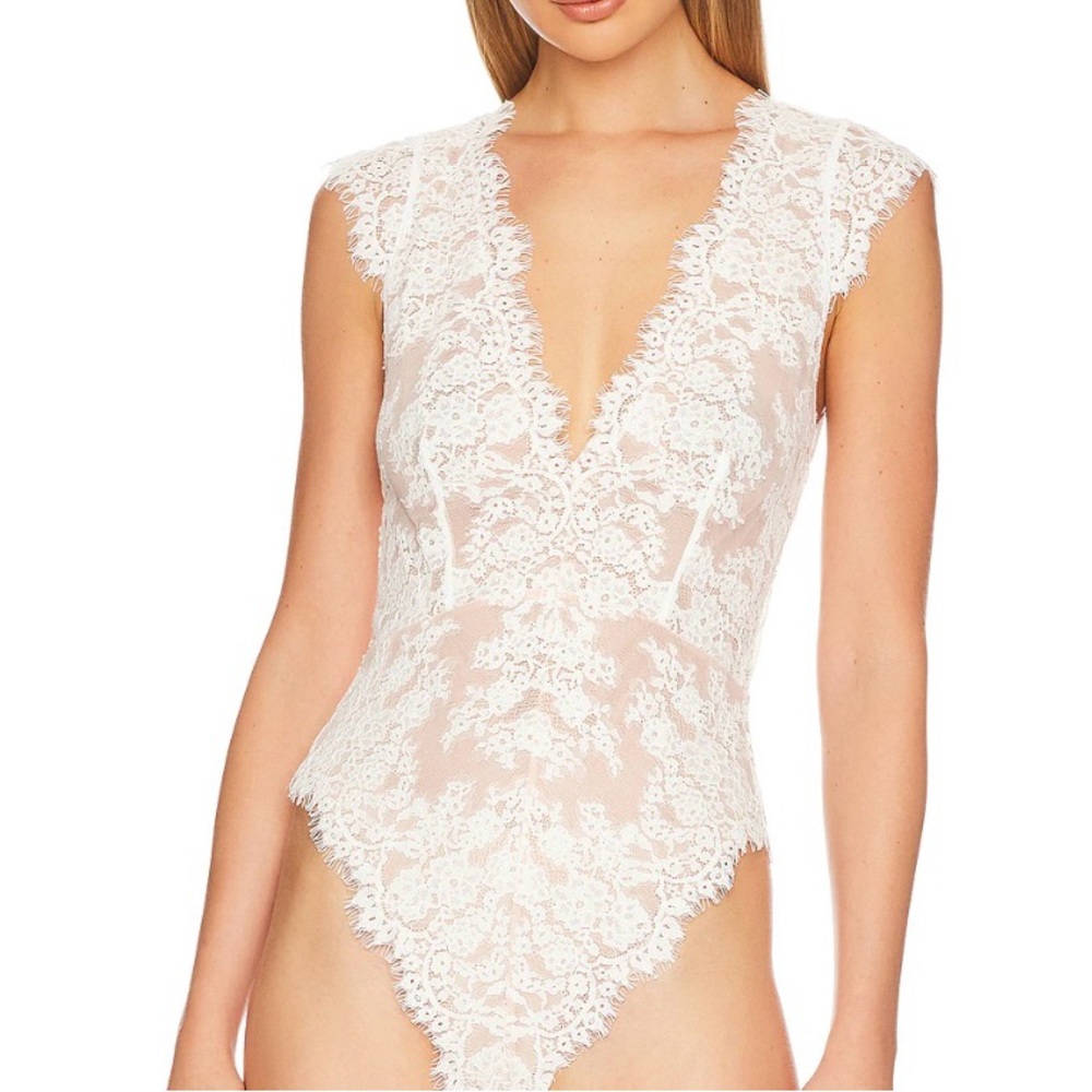 Lace Halter Bodysuit